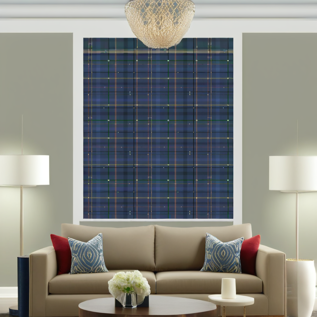 Room Setting - Subway Sky Wallcovering