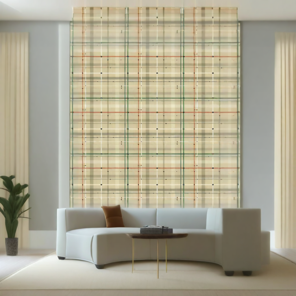 Room Setting - Subway Copper Wallcovering