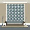 Room Setting - Buildings Steel Wallcovering