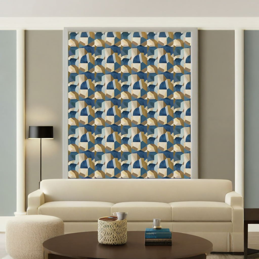 Room Setting - Buildings Sky Wallcovering