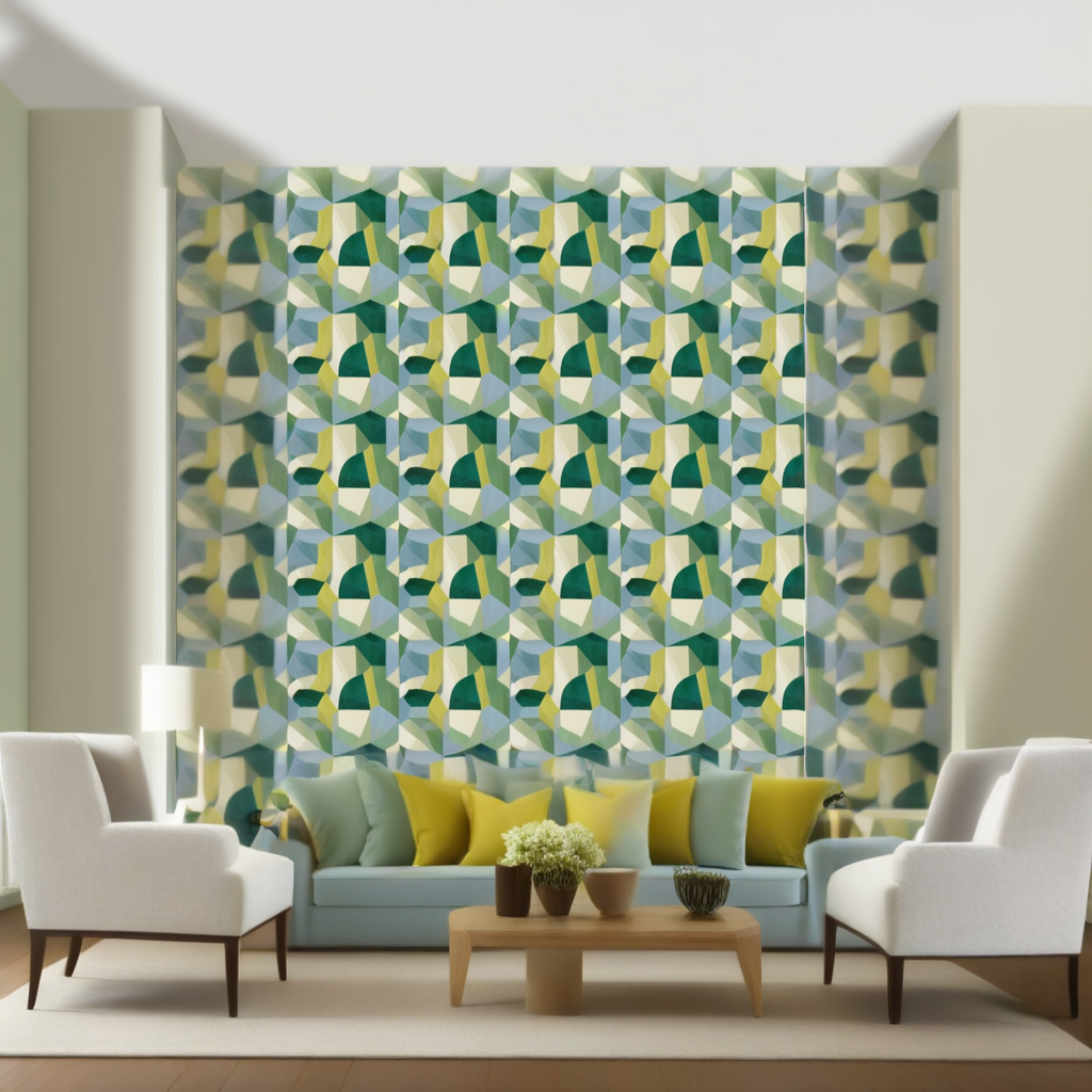Room Setting - Buildings Park Wallcovering