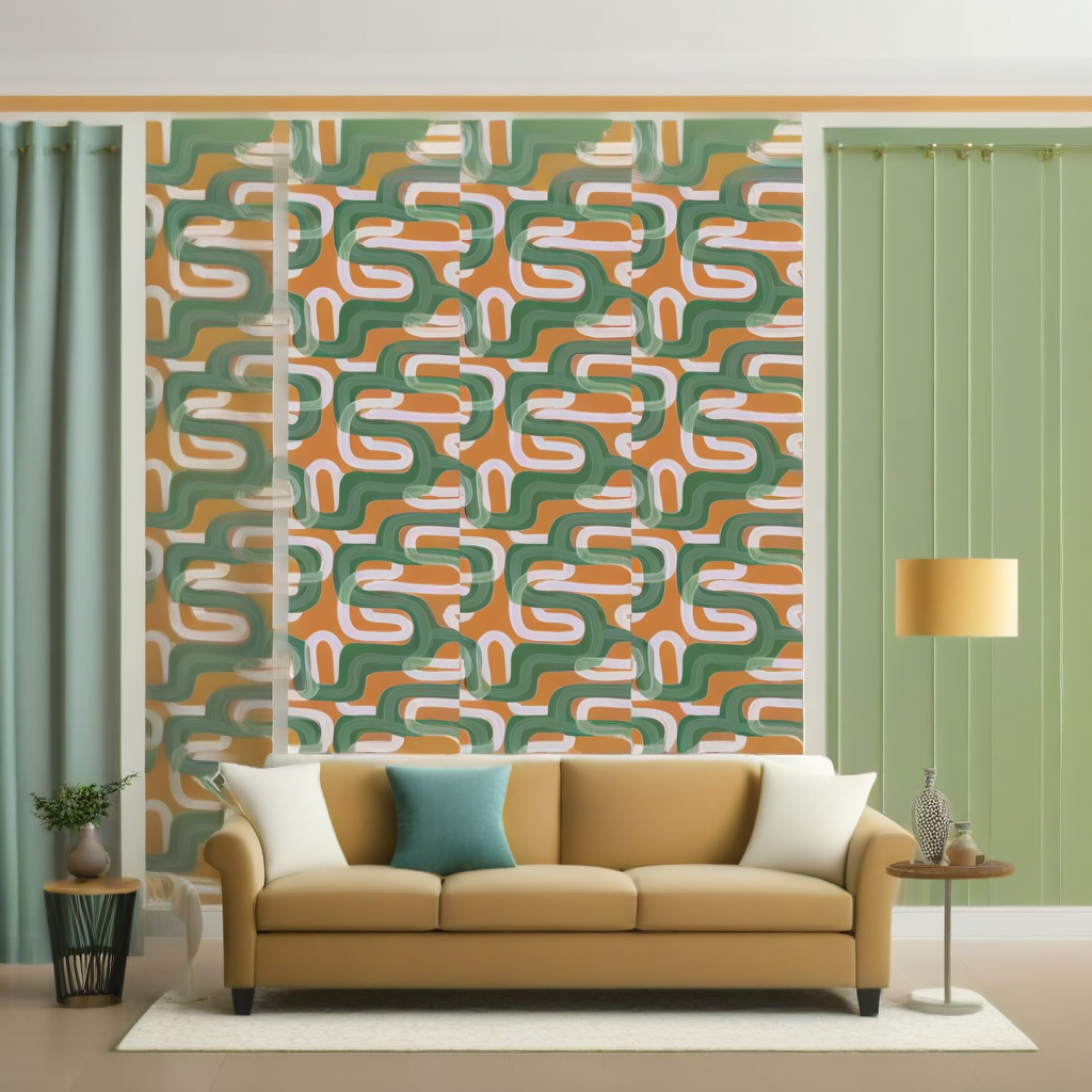 Room Setting - Pipelines Brick Wallcovering