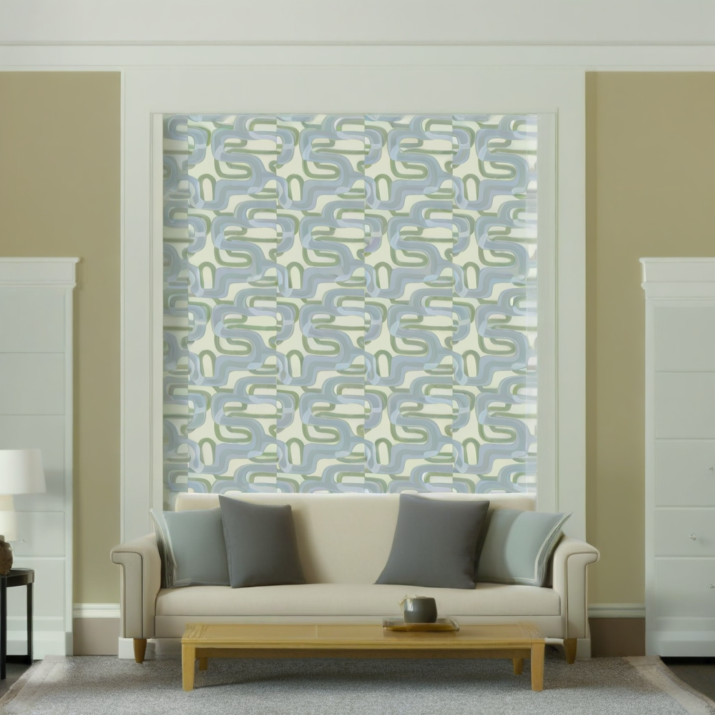 Room Setting - Pipelines Concrete Wallcovering