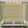 Room Setting - Pipelines Copper Wallcovering