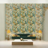 Room Setting - Burle Índigo Wallcovering