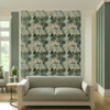 Room Setting - Onça Índigo Wallcovering