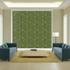 Room Setting - Guanábana Lima Wallcovering