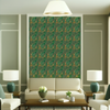 Room Setting - Guacamayos Turquesa Wallcovering