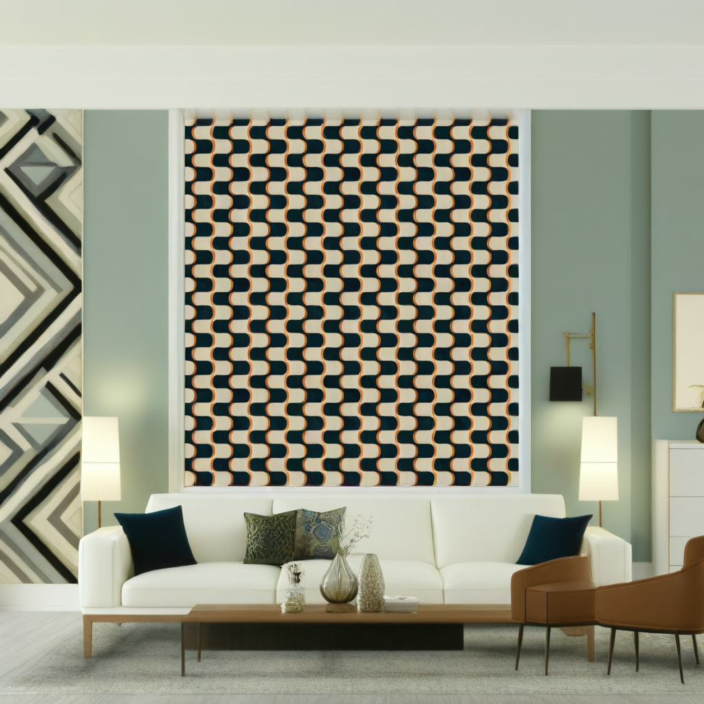 Room Setting - Copacabana Ébano Wallcovering