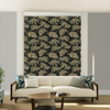 Room Setting - Monstera Ébano Wallcovering