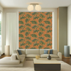 Room Setting - Monstera Naranja Wallcovering