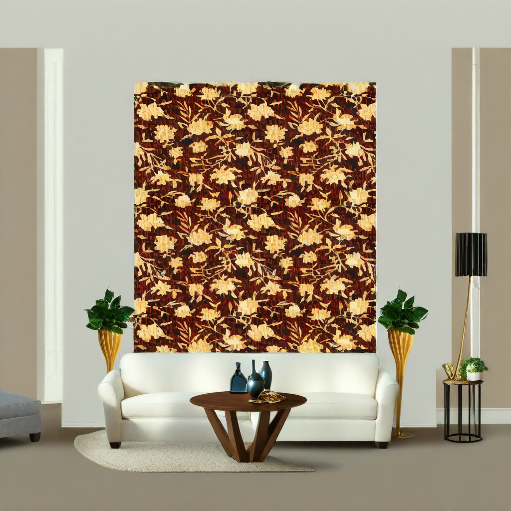 Room Setting - Jaleo Mazarine Wallcovering