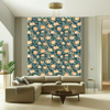 Room Setting - Jaleo Turquoise Wallcovering