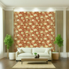 Room Setting - Jaleo Red Wallcovering
