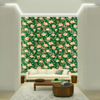 Room Setting - Jaleo Green Wallcovering