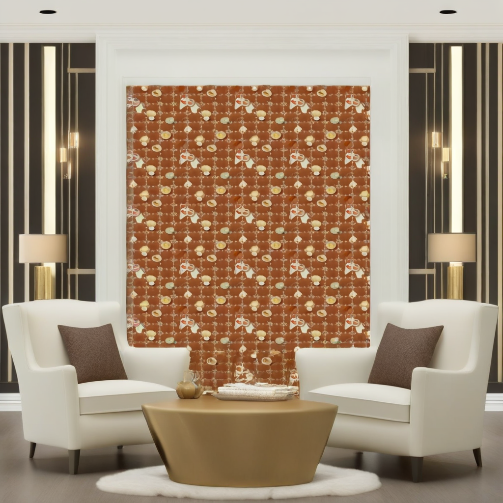 Room Setting - Vermut Clay Wallcovering