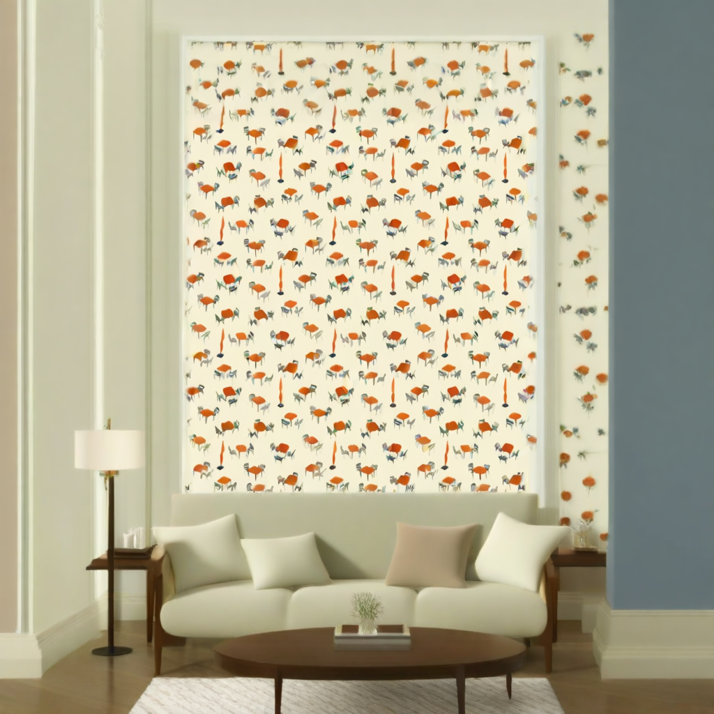 Room Setting - Terraceo Beige Wallcovering