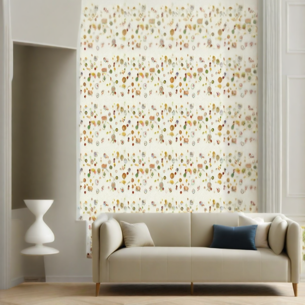 Room Setting - Tapeo Dots Wallcovering