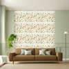 Room Setting - Tapeo White Wallcovering