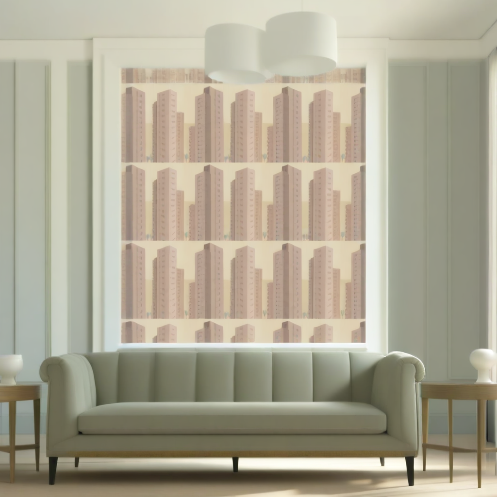 Room Setting - Benidorm Pink Wallcovering