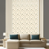 Room Setting - Prehistoric Creatures Beige Wallcovering