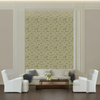 Room Setting - Prehistoric Creatures Green Wallcovering