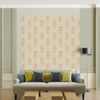 Room Setting - Pacific Blooming Mallow Wallcovering