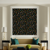 Room Setting - Tribal Tongue Black Wallcovering