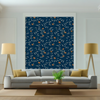 Room Setting - Fresh Lemons Blue Wallcovering