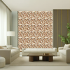 Room Setting - Tahití Expression Red Wallcovering