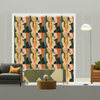 Room Setting - Abstract Mex Coral Wallcovering