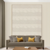 Room Setting - Floral Cave Grey Wallcovering