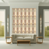 Room Setting - Jungle Arches Pink Wallcovering