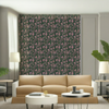 Room Setting - Blooming Damask Fuchsia Wallcovering