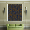 Room Setting - Blooming Damask Tobacco Wallcovering