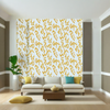 Room Setting - Toile Strokes Blue Wallcovering