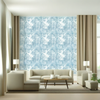 Room Setting - Patch Landscape Blue Wallcovering