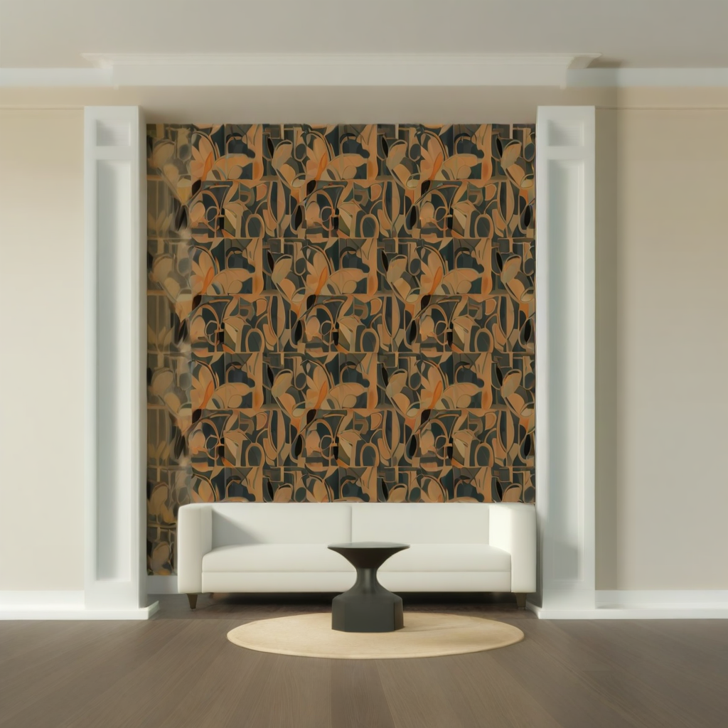 Room Setting - Giant Abstract M4905-3 Wallcovering