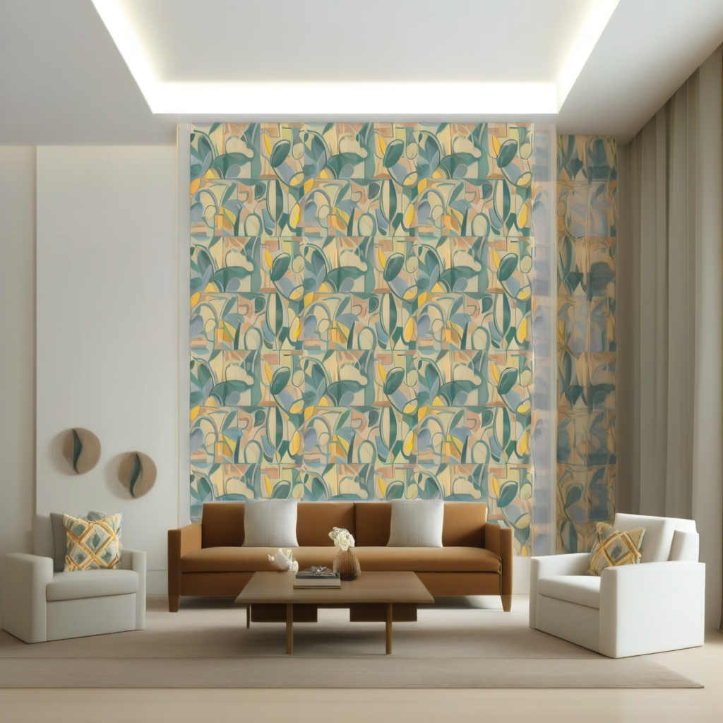 Room Setting - Giant Abstract M4905-2 Wallcovering