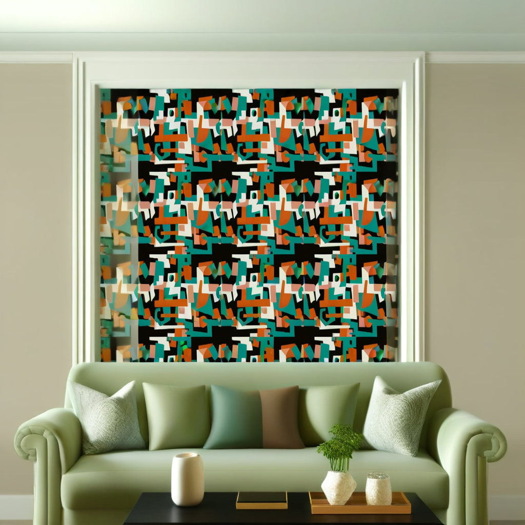 Room Setting - Cubic experience M4904-3 Wallcovering