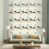 Room Setting - Lettering M4902-1 Wallcovering