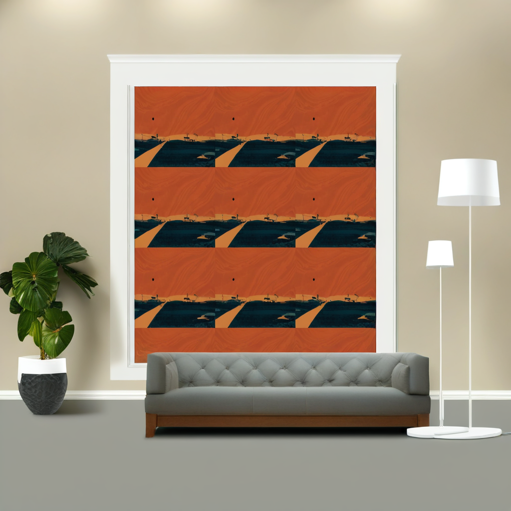 Room Setting - Road trip M4901-2 Wallcovering