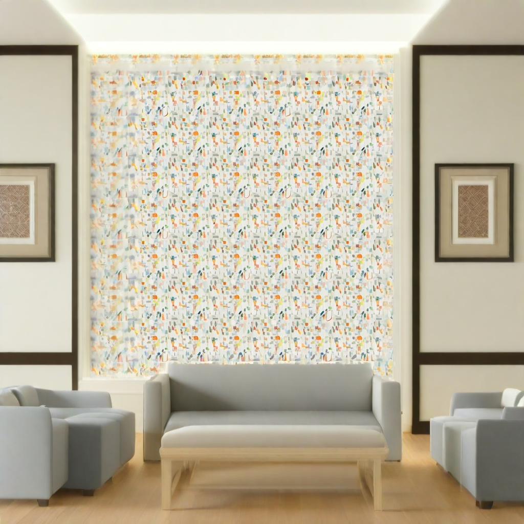 Room Setting - Funny Shapes EF4906-2 Wallcovering