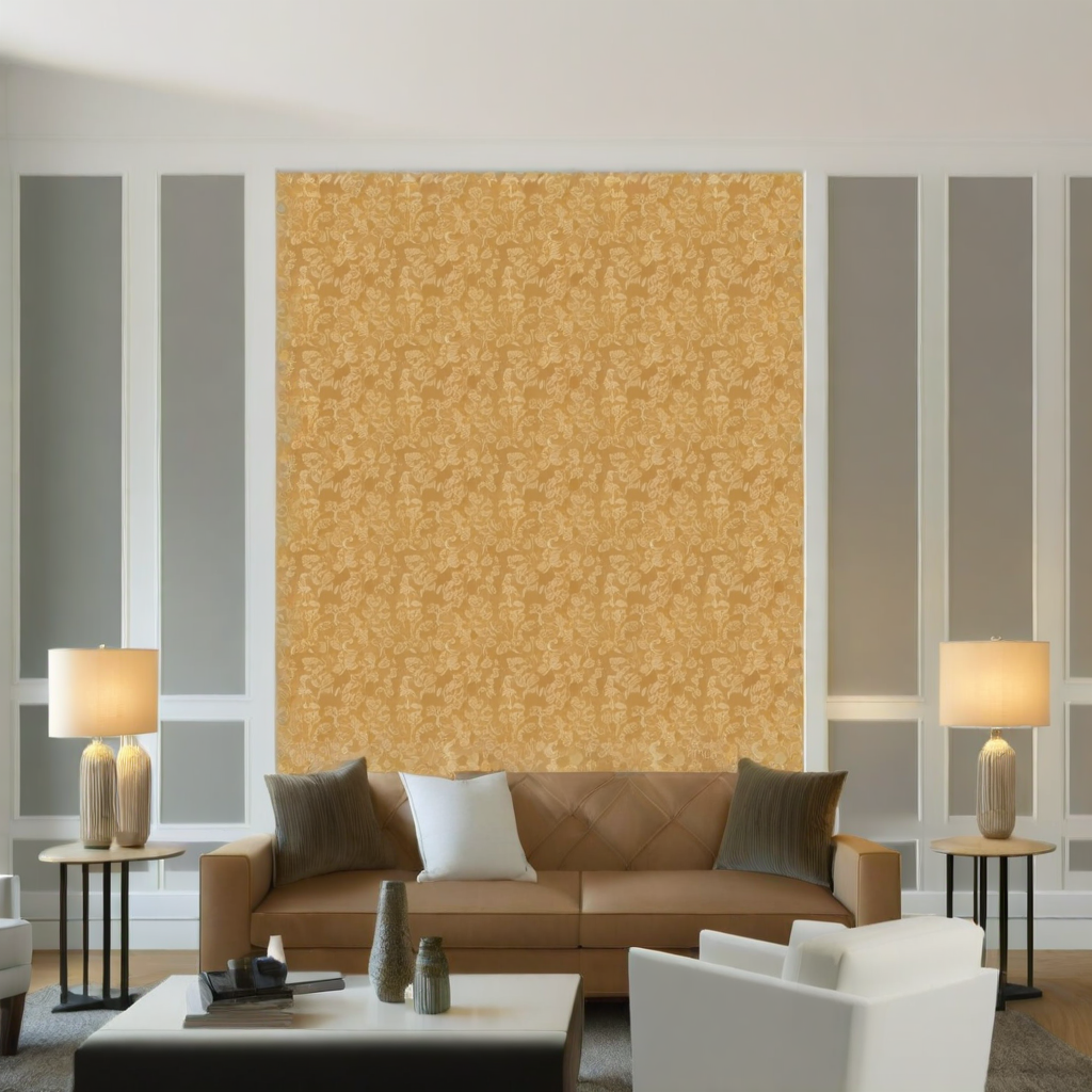Room Setting - Crazy Flowers EF4905-3 Wallcovering