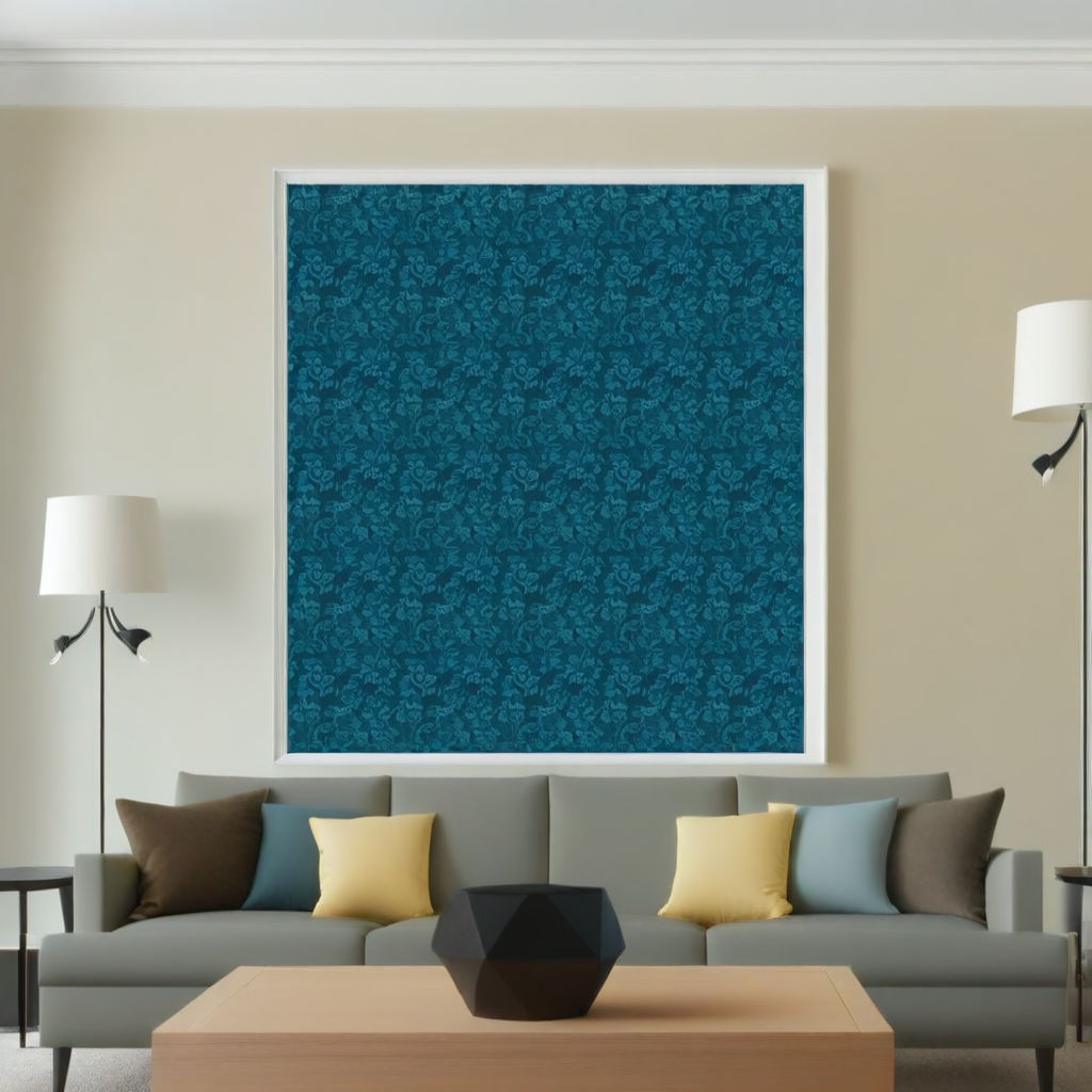 Room Setting - Crazy Flowers EF4905-1 Wallcovering