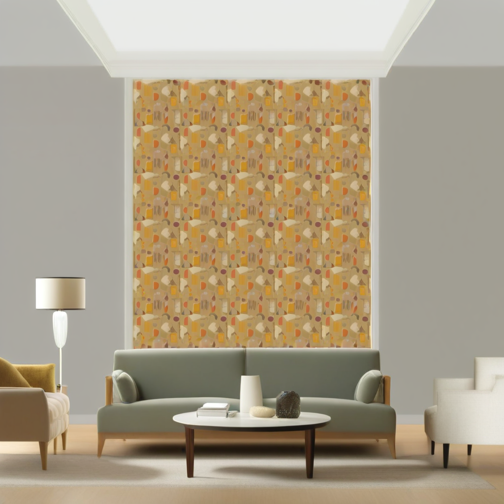 Room Setting - Brave Partiture EF4904-4 Wallcovering