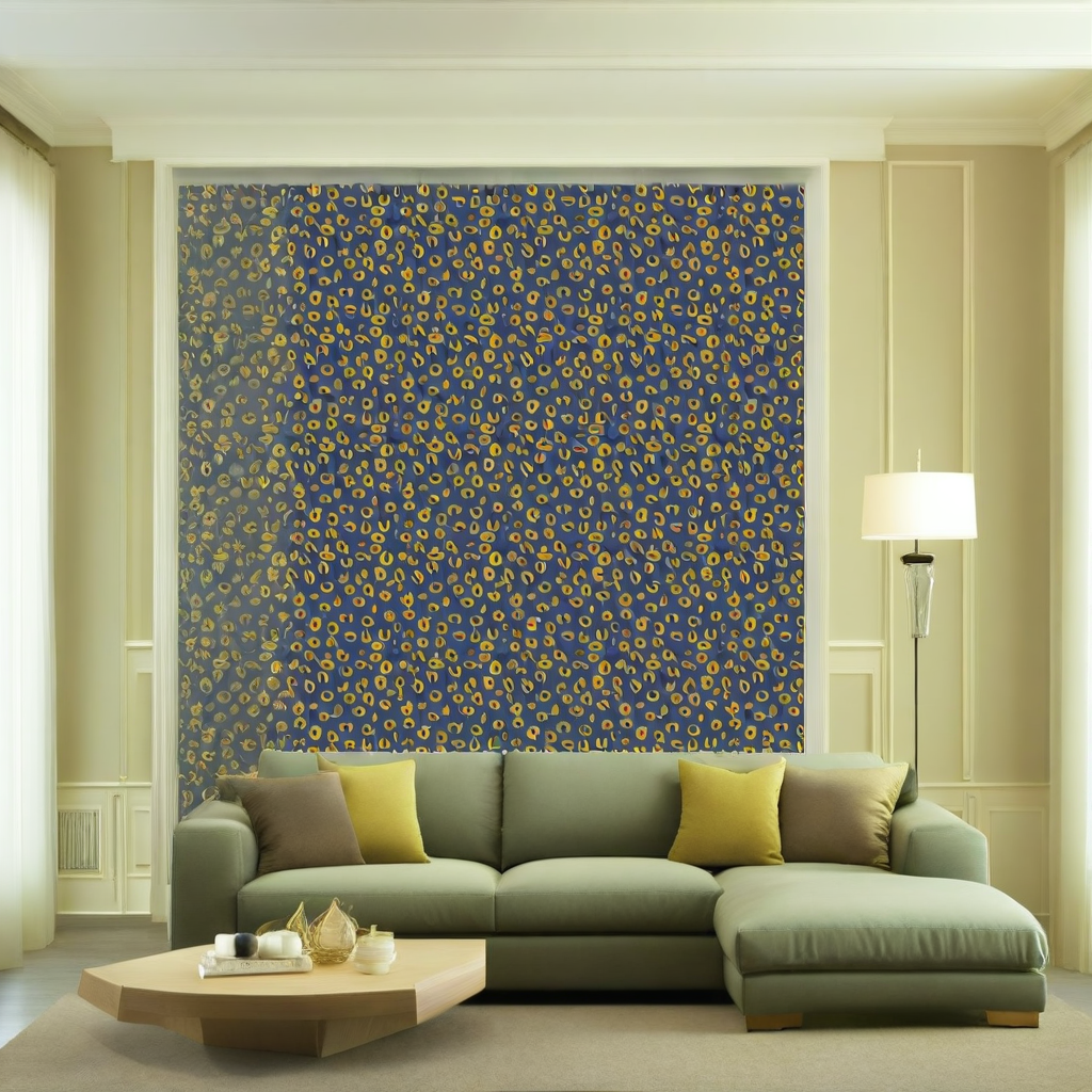 Room Setting - Funky Leopard EF4903-5 Wallcovering