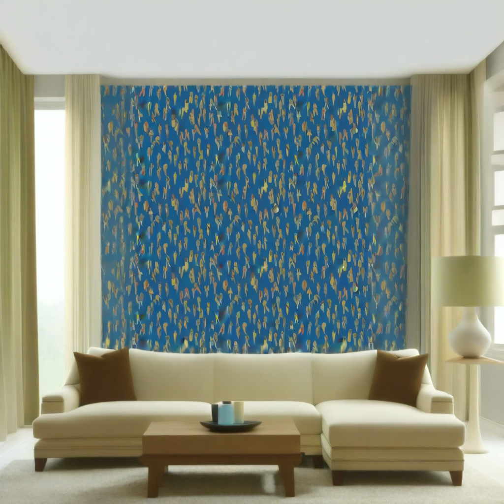 Room Setting - Unique people EF4901-3 Wallcovering