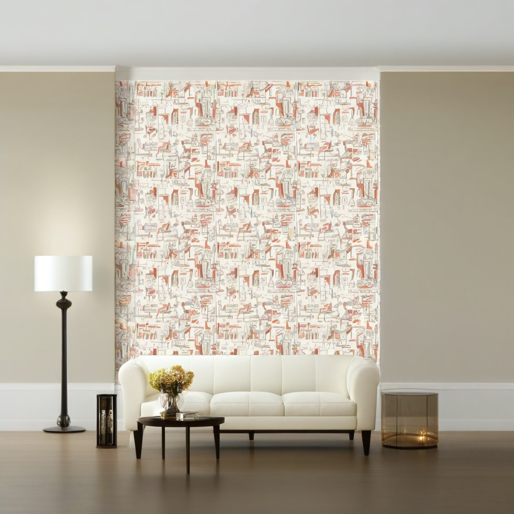 Room Setting - 003 Ciutat 1998-2 Wallcovering