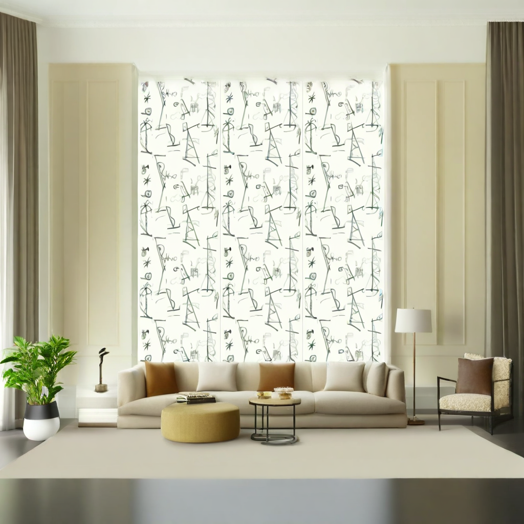 Room Setting - L.A. Palmeras 1997-2 Wallcovering